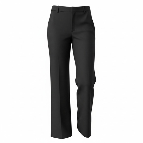 Chico's Pants - Chico's Wide Leg Trousers Women 2.5 Black Career Professional Office Wear